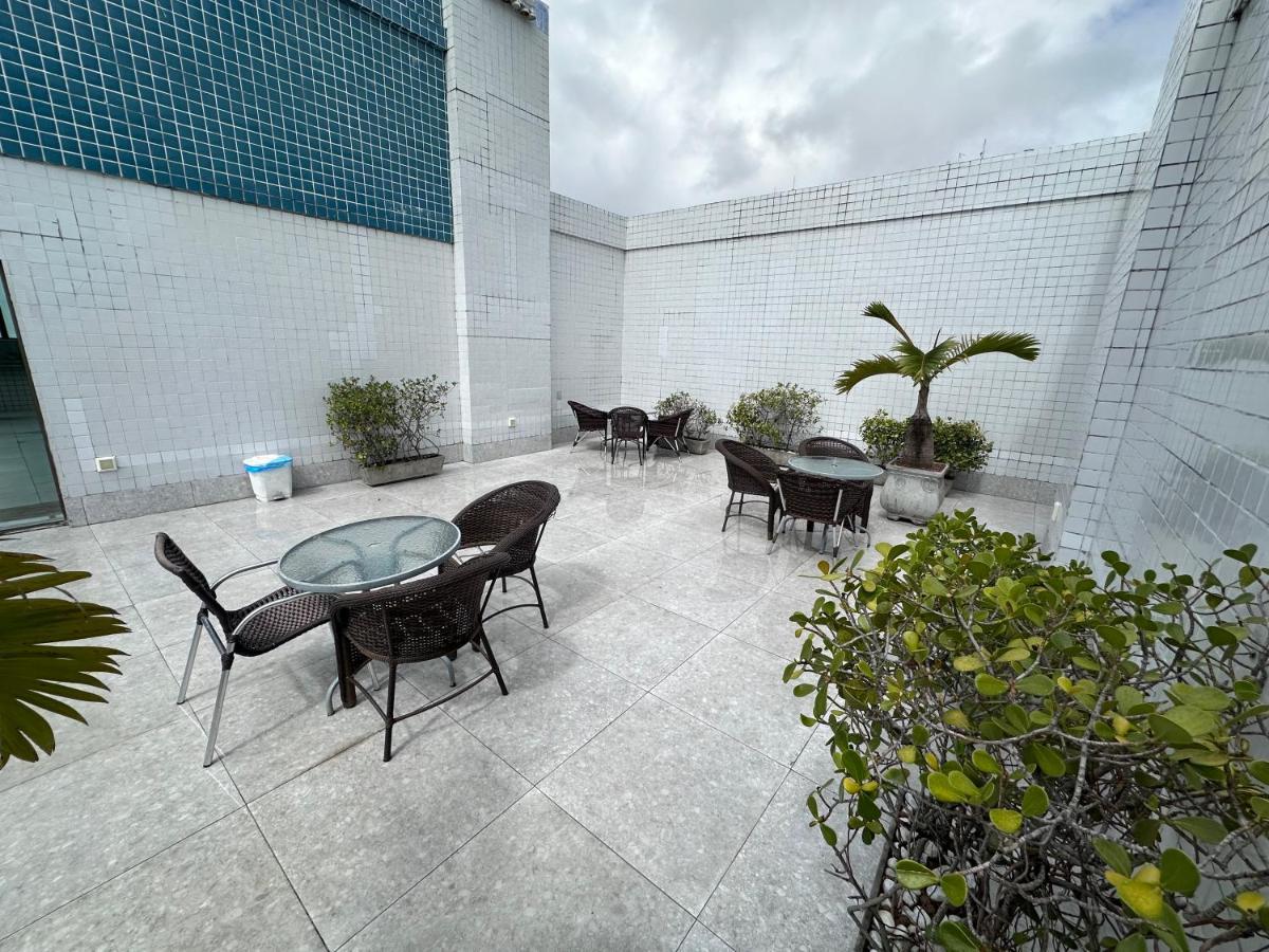 Flat - Boa Viagem Para Ate 5 Pessoas, Andar Alto Vista Mar, Piscina, Wifi 500Mbps, 헤시피 외부 사진