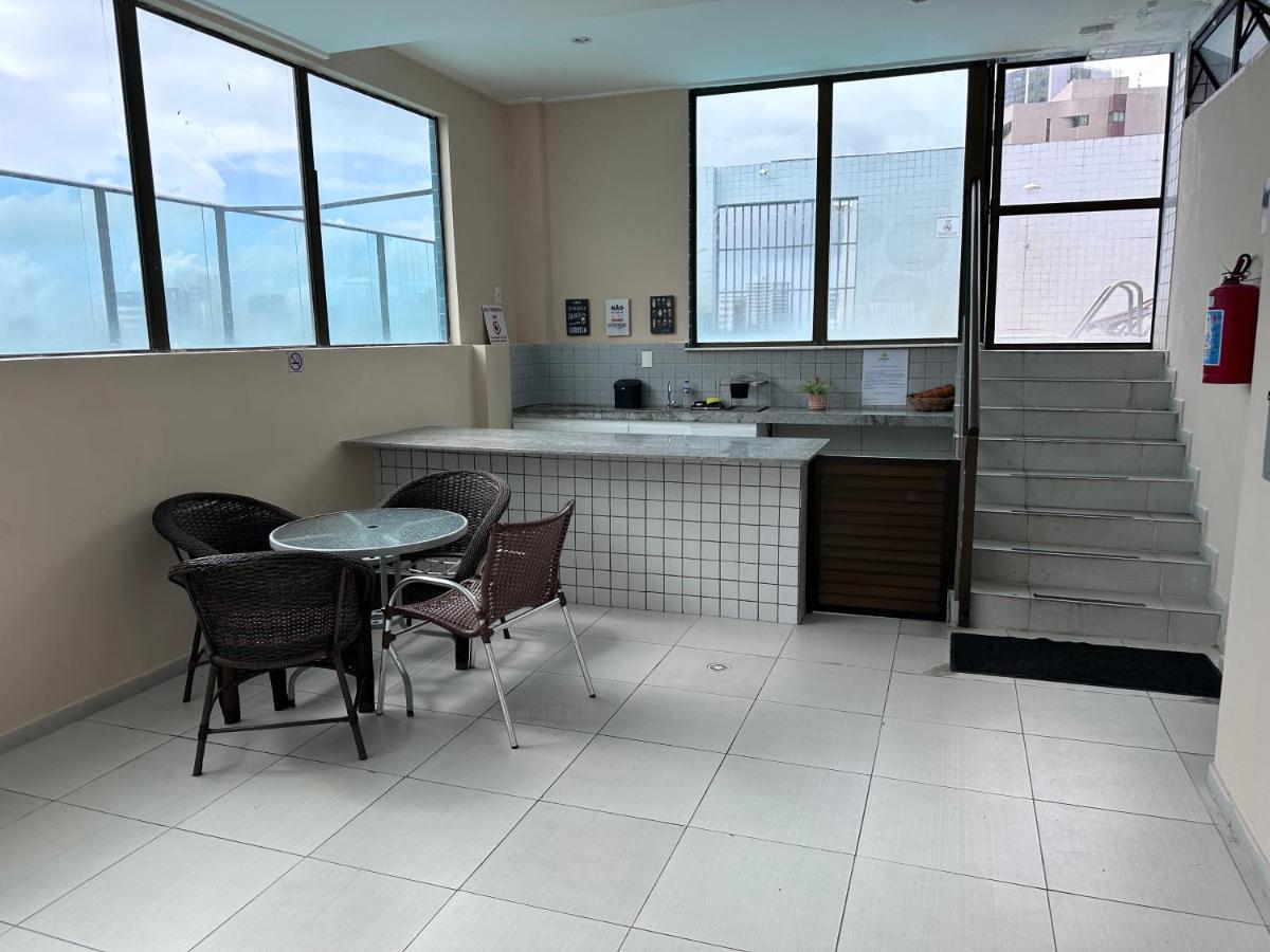 Flat - Boa Viagem Para Ate 5 Pessoas, Andar Alto Vista Mar, Piscina, Wifi 500Mbps, 헤시피 외부 사진