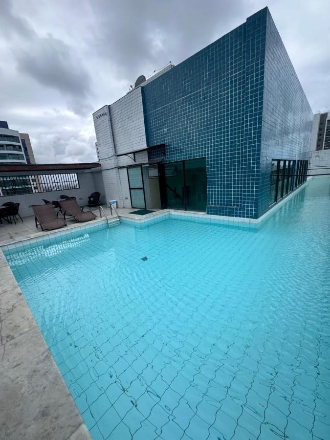 Flat - Boa Viagem Para Ate 5 Pessoas, Andar Alto Vista Mar, Piscina, Wifi 500Mbps, 헤시피 외부 사진